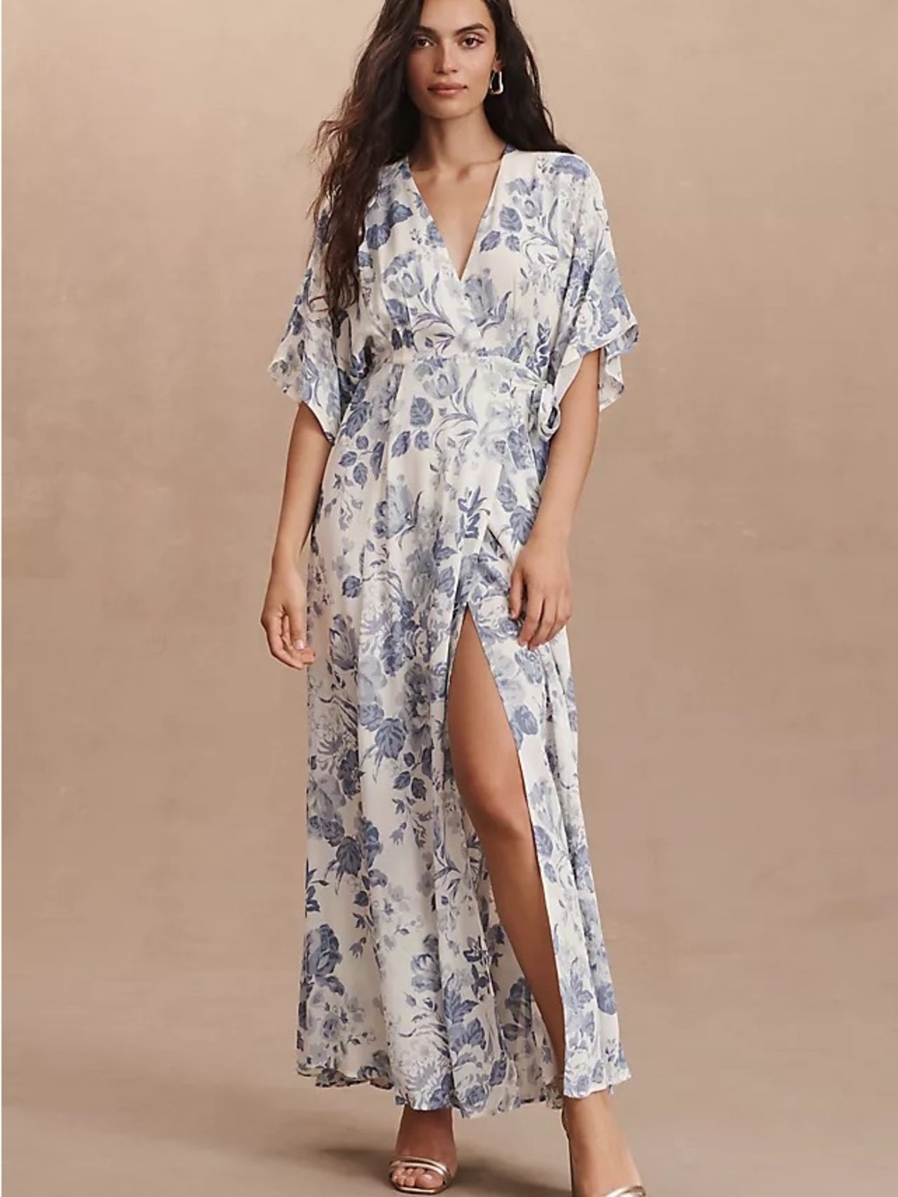 Reformation
Winslow draped wrap dress
